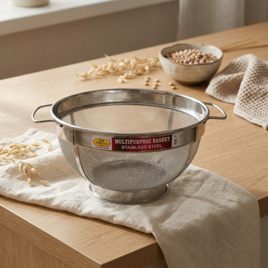 Stainless Steel Strainer Large